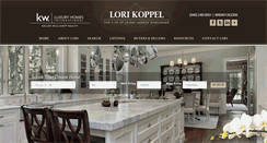 Desktop Screenshot of luxuryhomesinorangecounty.com